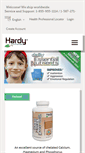 Mobile Screenshot of hardynutritionals.com